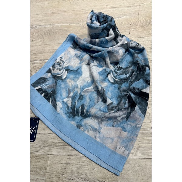 Dijital Bambu Pamuklu Şal 005